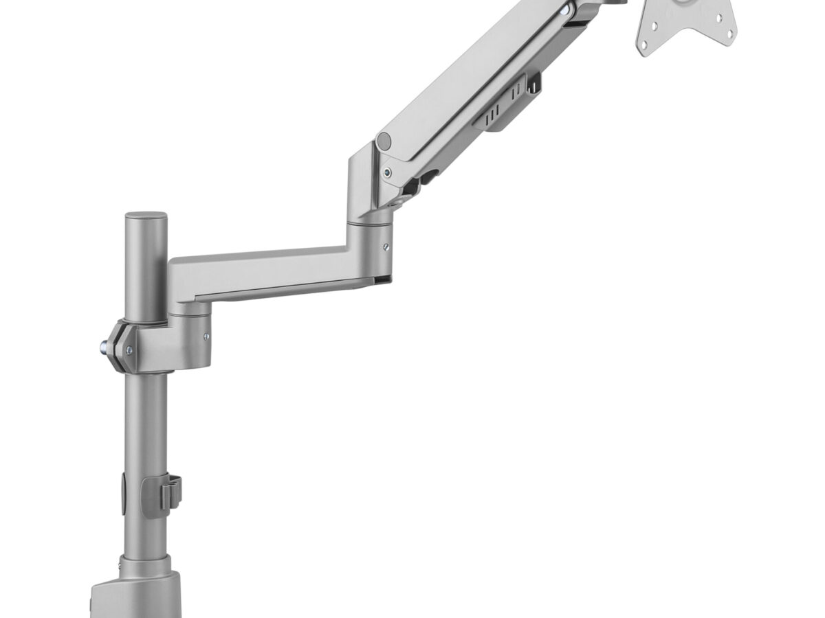 LogiLink Monitorhouder van aluminium voor 3 monitoren (17-27 inch), armlengte: 658 mm LogiLink Monitorhouder van aluminium voor 3 monitoren (17-27 inch), armlengte: 658 mm