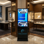 Digital standee display ultra slim 43inch 1